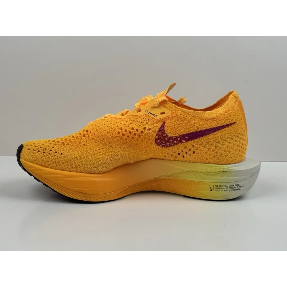 Nike Zoomx Vaporfly Next% 3 Women's Sz 5.5 Laser Orange Hyper Violet DV4130-800